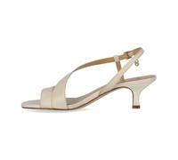 Michael Kors- Sandalia de Tacón Kitten Jaida- Shoes- Mujer- Blanco- 37 EU- Sandalia de Tacón Kitten Jaida
