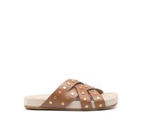 Michael Kors - Sandalia Plana Casual Marrón - Shoes - Mujer - Marrón - 39 1/2 EU -