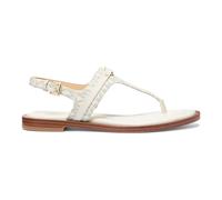 Michael Kors Mandy - Sandalias Planas para Mujer, Vainilla/Crema, 36 EU