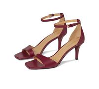 Michael Kors Sandalias de tacón Jaida para mujer, mulberry, 37 EU