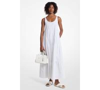 Michael Kors Scoop Neck Tier Dress In White Talla: XS | Vestidos maxi Outlet | Mujer | Blanco