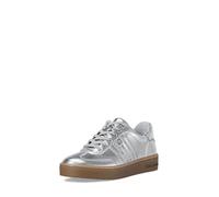 Michael Kors Scotty - Tenis con cordones para mujer, plateado, 38.5 EU