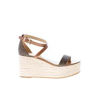 MICHAEL KORS Serena Wedge Espadrille, Moccasin Mujer, Brown, 39.5 EU