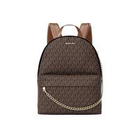 Michael Kors Slater Medium Signature Logo Backpack Brown