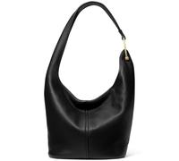 Michael Kors Slouched Leather Shoulder Bag In Black Talla: OS | Outlet | Mujer | Negro