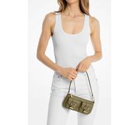 Michael Kors Small Convertible Pouchette Safari Green Talla: OS | Bolsos de Mano Outlet | Mujer | Verde