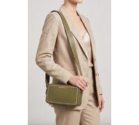 Michael Kors Small Double Zip Camera Crossbody Smokey Olive Talla: OS | Bandoleras Outlet | Mujer | Verde