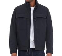 Michael Kors Soft Shell Jacket, Wind and Water Resistant Coat Chaqueta, Negro, M para Hombre
