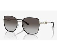 Michael Kors Sol MK1129J Imperio Cuadrado 2 10148G Oro Negro W/ Gris Lentes