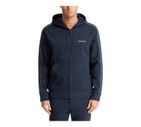 Michael Kors- Sudadera lisa con capucha y cremallera- Sweatshirts & Hoodies- Hombre- Azul- XL- Sudadera lisa con capucha y cremallera