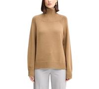 Michael Kors- Suéter de Cuello Alto de Lana- Knitwear- Mujer- Beige- S- Suéter de Cuello Alto de Lana