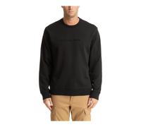 Michael Kors- Suéter de mezcla de algodón con logotipo en relieve- Sweatshirts & Hoodies- Hombre- Negro- XL- Suéter de mezcla de algodón con logotipo en relieve