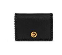 Michael Kors - Tarjetero de Piel con Logo - Accessories - Mujer - Negro - ONE SIZE -