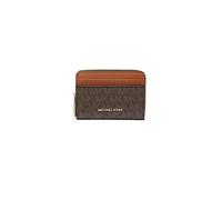 Michael Michael Kors JET SET SM ZA COIN CARD CASE T.U Marrón