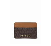 Michael Kors Tarjetero Jet Set Logo, Brown