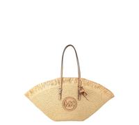 Michael Kors Isa - Bolso grande para mujer, Natural/cacahuete, talla de un talla