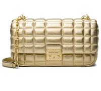 Michael Kors Tribeca - Bolso de hombro grande convertible con cadena, Herrajes dorados/oro pálido, talla de un talla