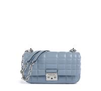 Michael Kors Tribeca Bolso de hombro azul claro, cuero, mujer