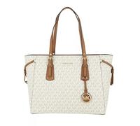 Michael Kors Voyager bolsa de mano para mujer, Vanilla