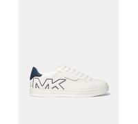 Michael Kors Zapatilla de hombre Keating en piel con logo. Azul 42/9