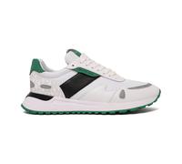 Michael Kors- Zapatillas Blancas y Verdes de Bloques de Color- Shoes- Hombre- Blanco- 42 1/2 EU- Zapatillas Blancas y Verdes de Bloques de Color