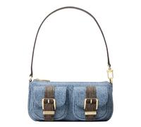 Michael Kors Zoe Small | Bolso de hombro | azul | algodón