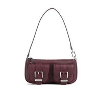 Michael Kors Zoe Small Bolso de hombro rojo oscuro, cuero, mujer
