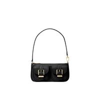 Michael Kors- Zoe Small Pebbled Leather Pochette- Bags- Mujer- Negro- ONE SIZE- Zoe Small Pebbled Leather Pochette