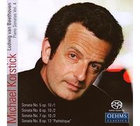Michael Korstick, piano - Beethoven:Sonatas para piano 5, 6, 7 y 8