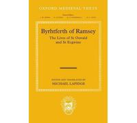 Michael Lapidge Byrhtferth of Ramsey (Tapa dura) Oxford Medieval Texts
