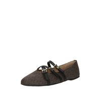 MICHAEL Michael Kors Bailarinas con hebilla 'INDY' marrón / negro 40,5 marrón / negro