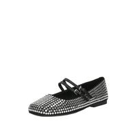 MICHAEL Michael Kors Bailarinas con hebilla 'MATILDA' negro / plata 38 negro / plata