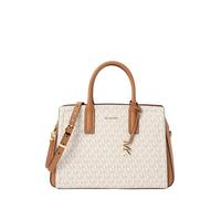 Michael Kors Laila Bolso de mano marfil/marrón, lona, mujer