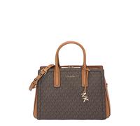 Michael Kors Laila Bolso de mano marrón, lona, mujer