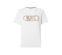 MICHAEL Michael Kors Camiseta 'EMPIRE' oro / blanco XS oro / blanco