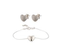MICHAEL Michael Kors Conjunto de joyería 'LOVE' plata One Size plata
