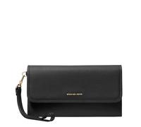 Michael Michael Kors Jet Set - Muñequera mediana con doble cremallera, Negro, Medium