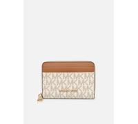 Michael Michael Kors JET SET SM ZA COIN CARD CASE T.U Blanco