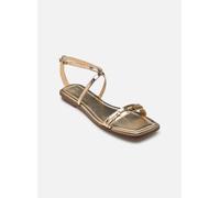 Michael Michael Kors LENA FLAT SANDAL 38 1/2 Oro y bronce