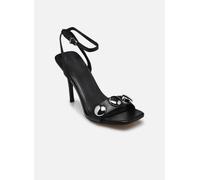 Michael Michael Kors LIANA DOME STUD SANDAL 38 1/2 Negro