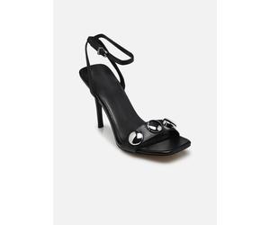 Michael Michael Kors LIANA DOME STUD SANDAL 38 1/2 Negro
