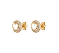 MICHAEL Michael Kors Pendientes 'LOVE' champán / oro One Size EUR