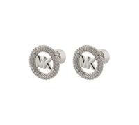Michael Kors Premium Pendientes mujer de latón en tono plateado, MKJ8560040
