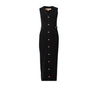 MK Vestido midi de punto elástico - Negro - Michael Kors S