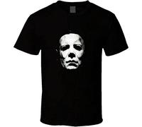 Michael Myers - Camiseta para hombre, diseño de película de Halloween y terror de John Carpenter, Negro, L