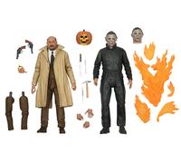 NECA Figura de acción Michael Myers (Halloween 2) y Dr Loomis – Paquete de 2 (RXZER23)
