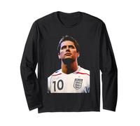 Michael Owen 2007 Inglaterra Equipación Mundial de Fútbol Manga Larga