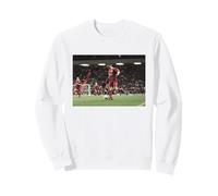 Michael Owen En Acción Liverpool Copa Mundial de Fútbol 1998 Sudadera