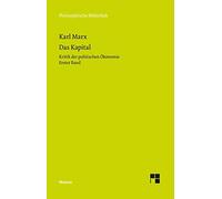 Michael Quante Das Kapital: Kritik der politischen Ökonomie. Erst (Tapa blanda)