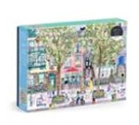 Galison Rompecabezas Michael Storrings – Cats in the City – 1000 piezas